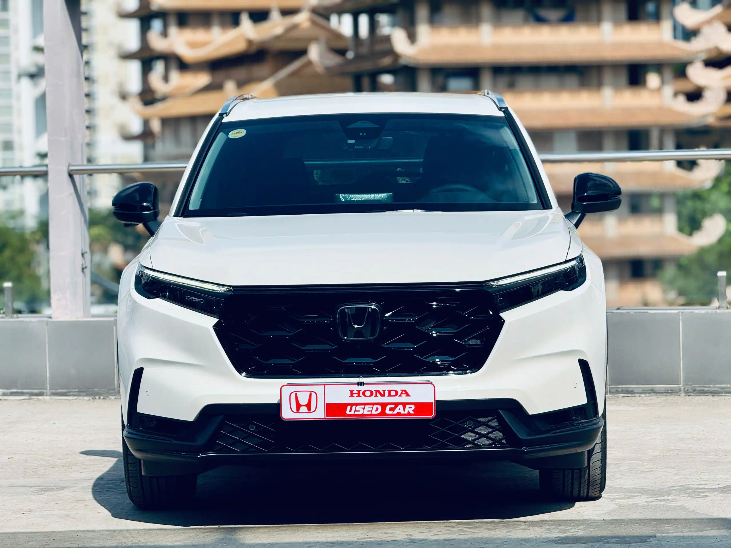 Honda CR-V Trắng Ngà 2026 – Xe cũ Honda chính hãng Quận 2 – Odo 1,800 km